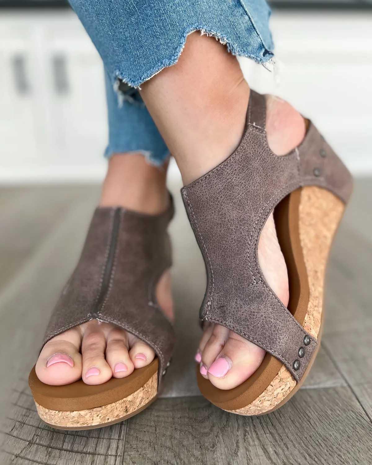 Sandali da donna Luna – Sandali estivi intrecciati a mano con stile bohémien e vestibilità comoda