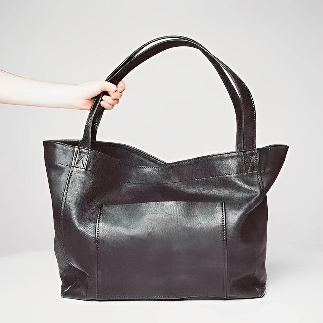 Borsa da donna Aurora - Elegante borsa a tracolla in vera pelle vintage