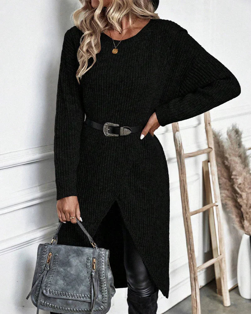 Maglione da donna Sylvia: lungo, elegante e comodo per un look chic quotidiano