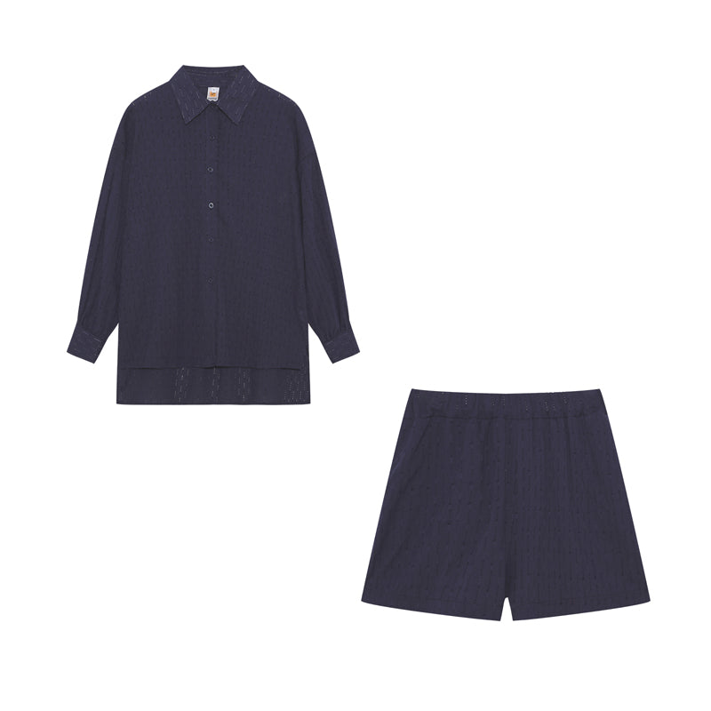 Aaliyah Ensemble d’Été Femme – Ensemble Léger en Coton avec Top et Short au Style Décontracté