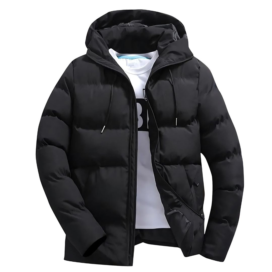 Marco Parka Homme – Manteau Hiver Imperméable avec Capuche Ajustable & Doublure Chaude