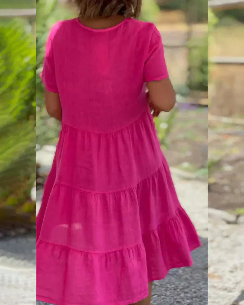 Abito da cocktail da donna Desarae - Abito midi con spalle scoperte e silhouette elegante per eventi speciali