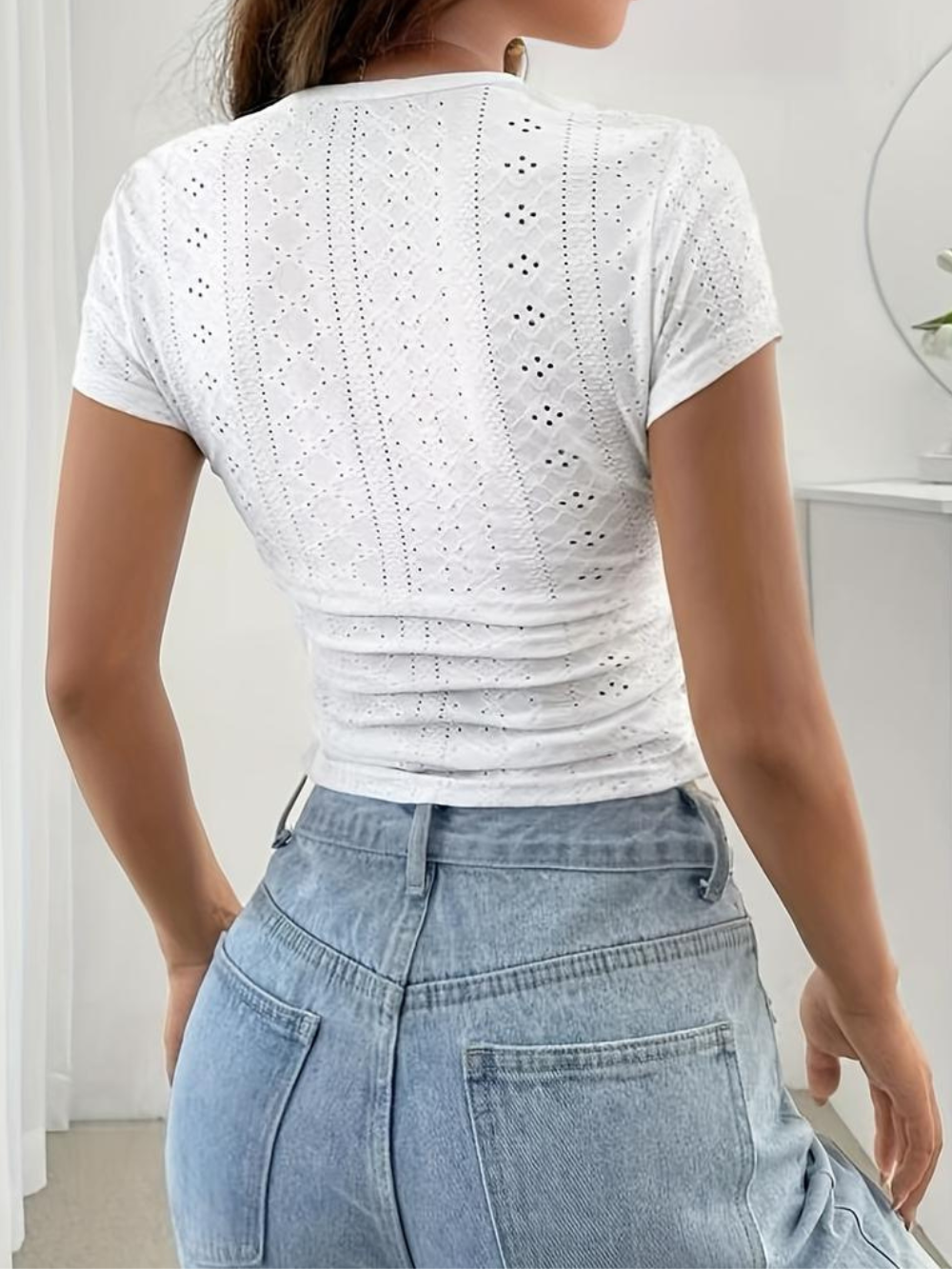 Maglietta da donna Charlie - Maglietta minimalista traspirante con vestibilità aderente e qualità premium