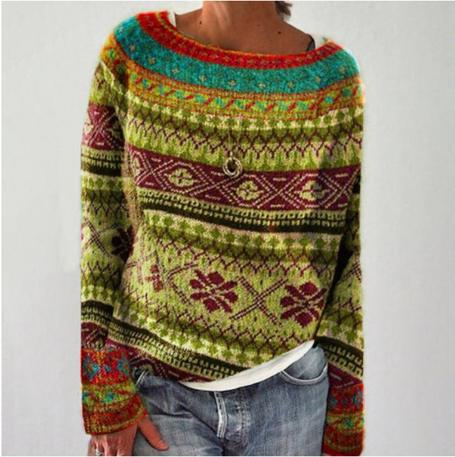 Maglione da donna Freyja - Maglione invernale in morbida maglia con stile casual e comfort