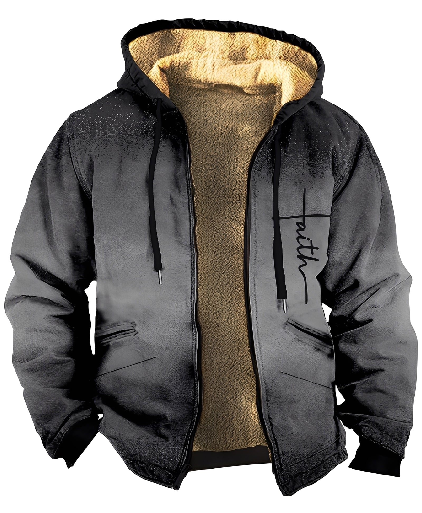 Kurtka męska Mervin – bluza z kapturem w bloki kolorów z miękkiej i oddychającej tkaniny