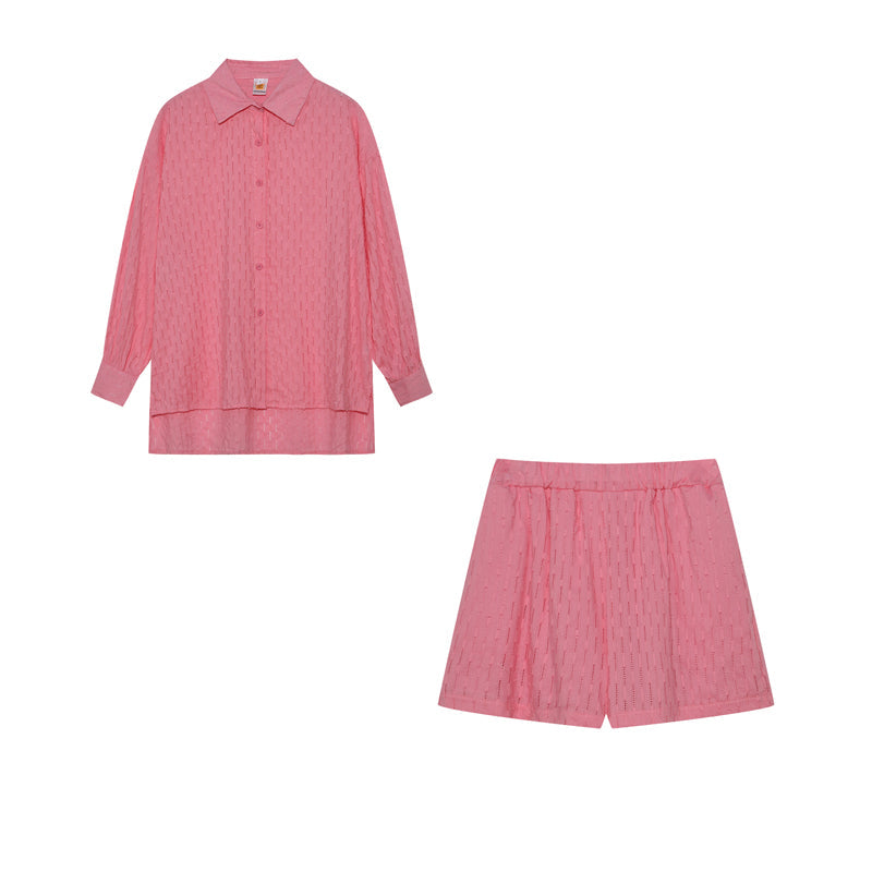 Aaliyah Ensemble d’Été Femme – Ensemble Léger en Coton avec Top et Short au Style Décontracté