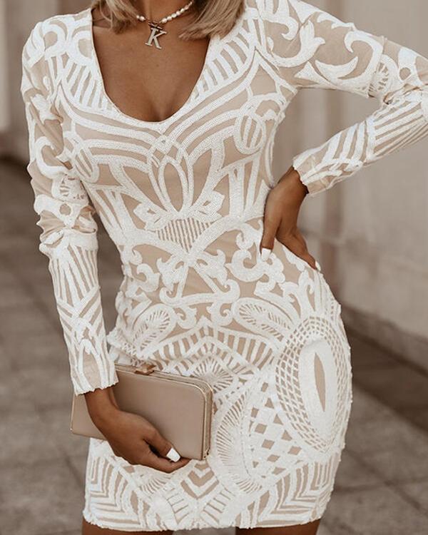 Anjie Robe Moulante Femme – Élégante Robe à Col en V avec Coupe Ajustée pour Soirées & Événements
