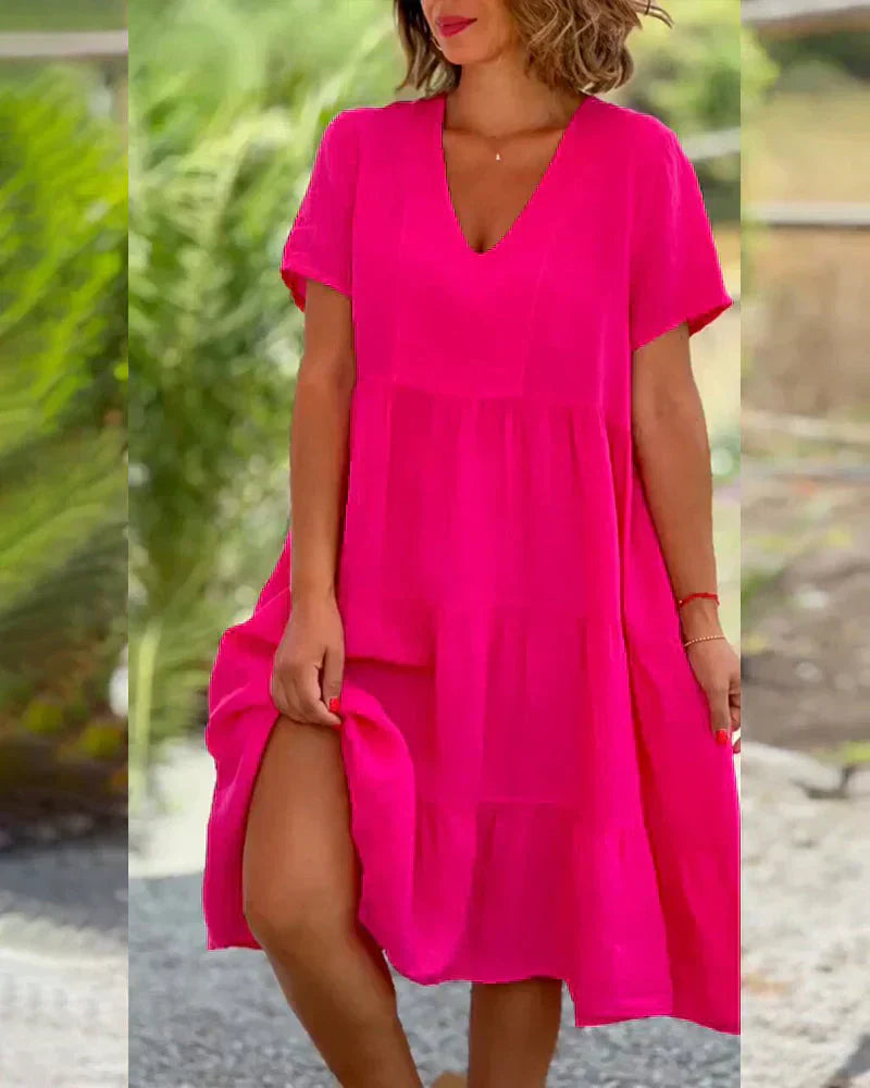 Abito da cocktail da donna Desarae - Abito midi con spalle scoperte e silhouette elegante per eventi speciali