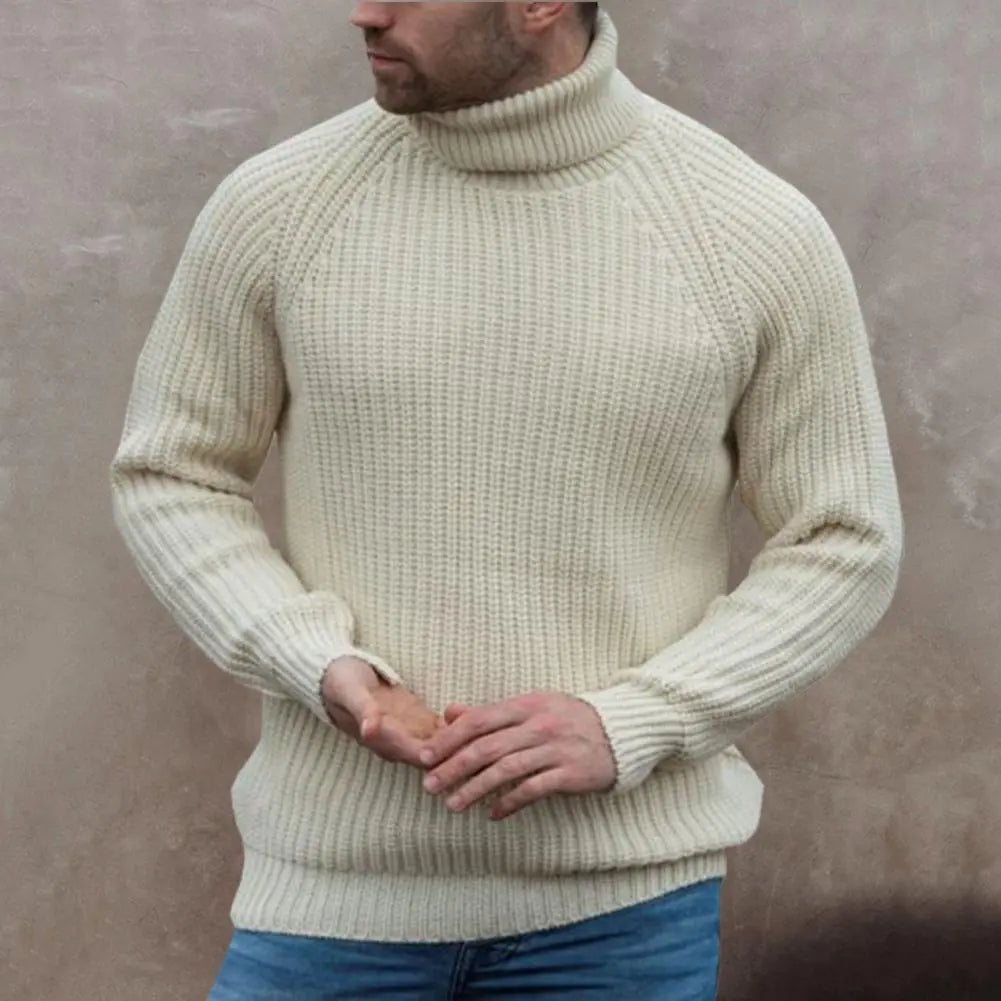 Maglione dolcevita da uomo John: maglia morbida, vestibilità comoda e stile versatile