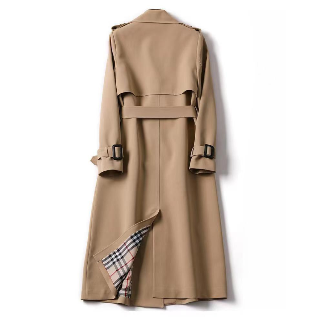 Trench elegante da donna Emilia - Cappotto lungo elegante e versatile per tutte le stagioni