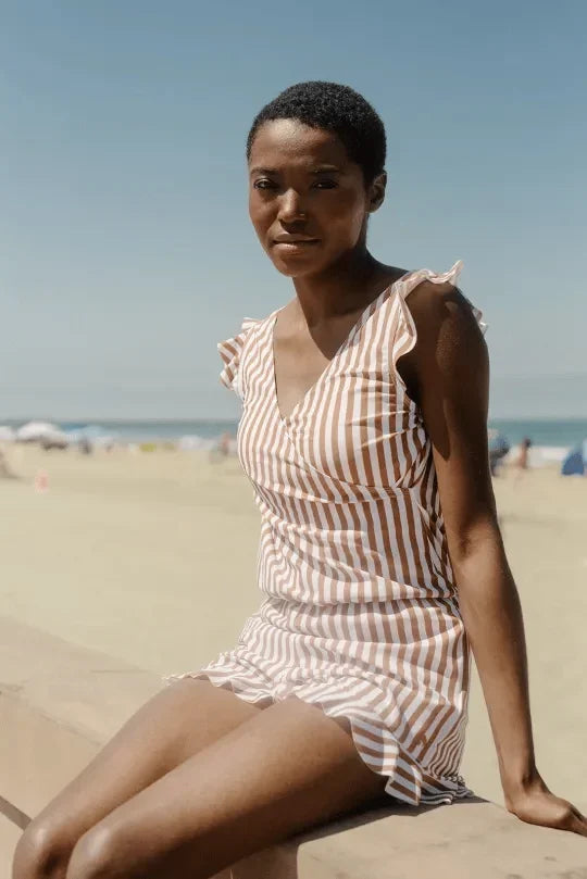 Costume da bagno modellante da donna Maryam - Costume da bagno con reggiseno integrato, leggero e traspirante