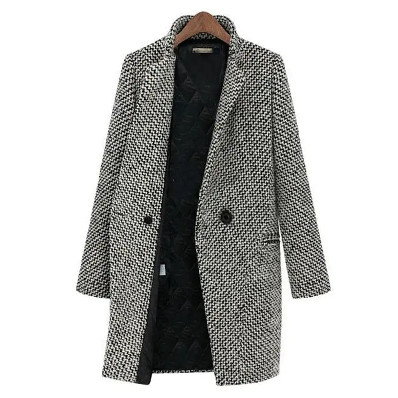 Celeste Manteau en Laine Femme – Élégant, Chaud & Polyvalent pour l’Hiver