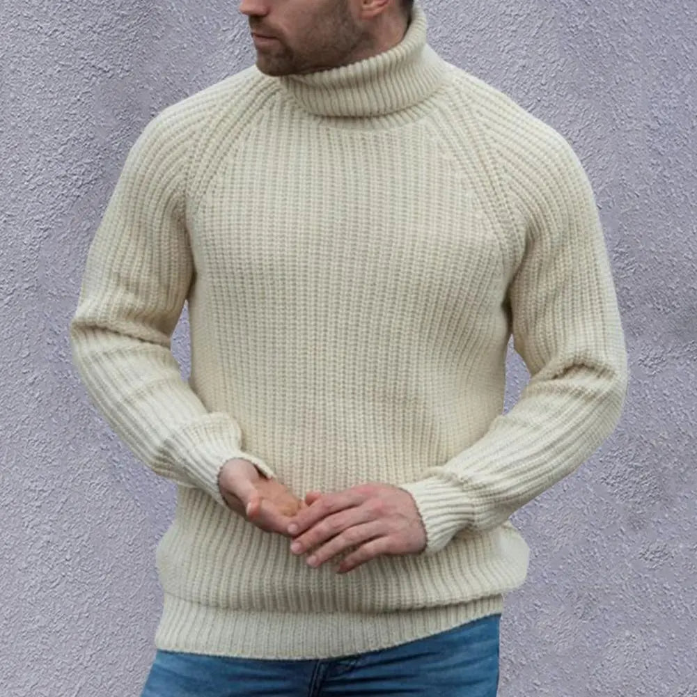 Maglione dolcevita da uomo John: maglia morbida, vestibilità comoda e stile versatile