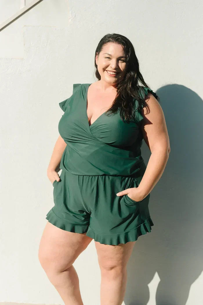 Costume da bagno modellante da donna Maryam - Costume da bagno con reggiseno integrato, leggero e traspirante