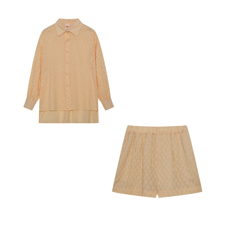 Aaliyah Ensemble d’Été Femme – Ensemble Léger en Coton avec Top et Short au Style Décontracté
