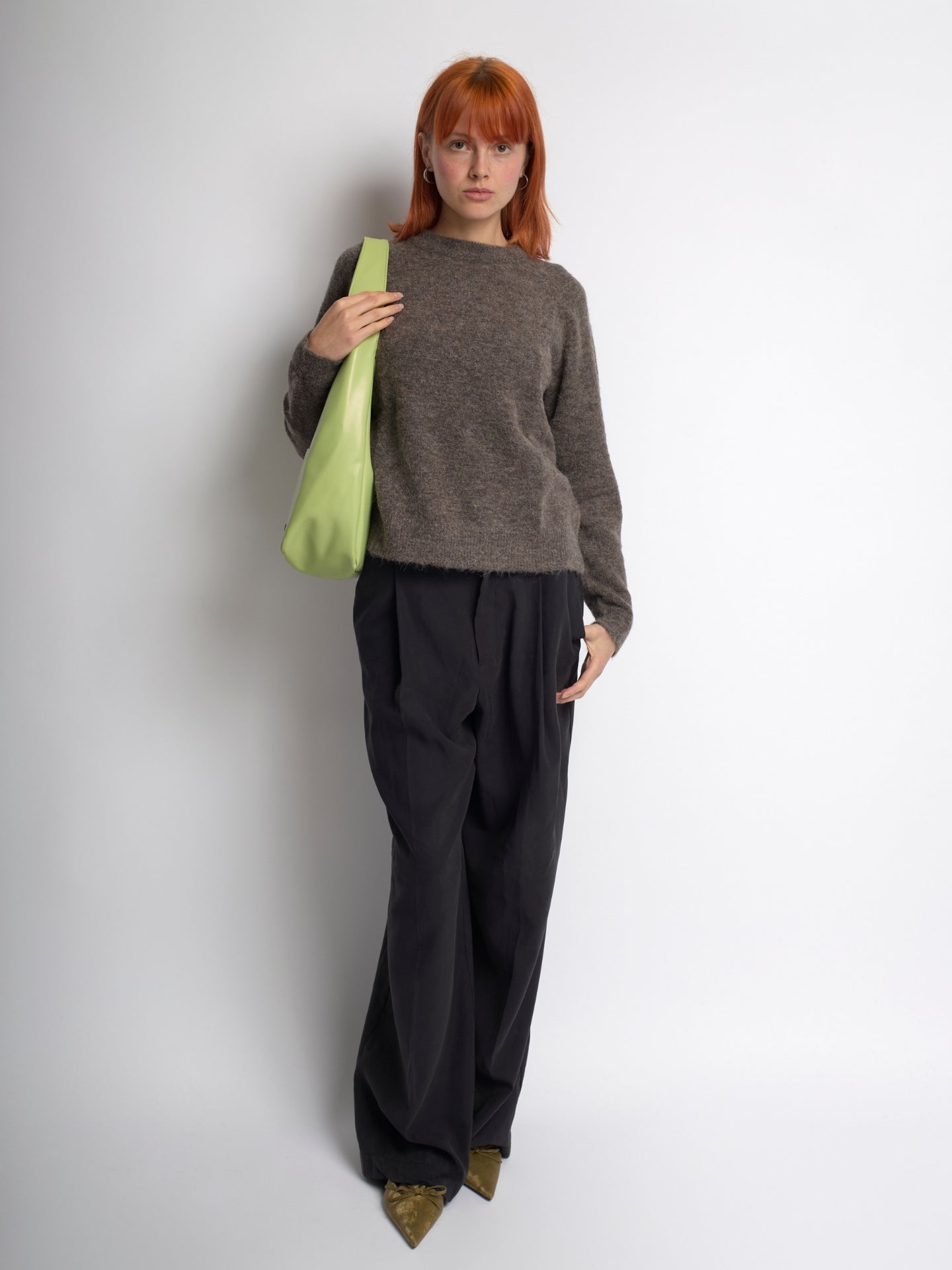 Luciana Sac Femme Épaule Vegan – Hobo Minimaliste Élégant & Spacieux 13"