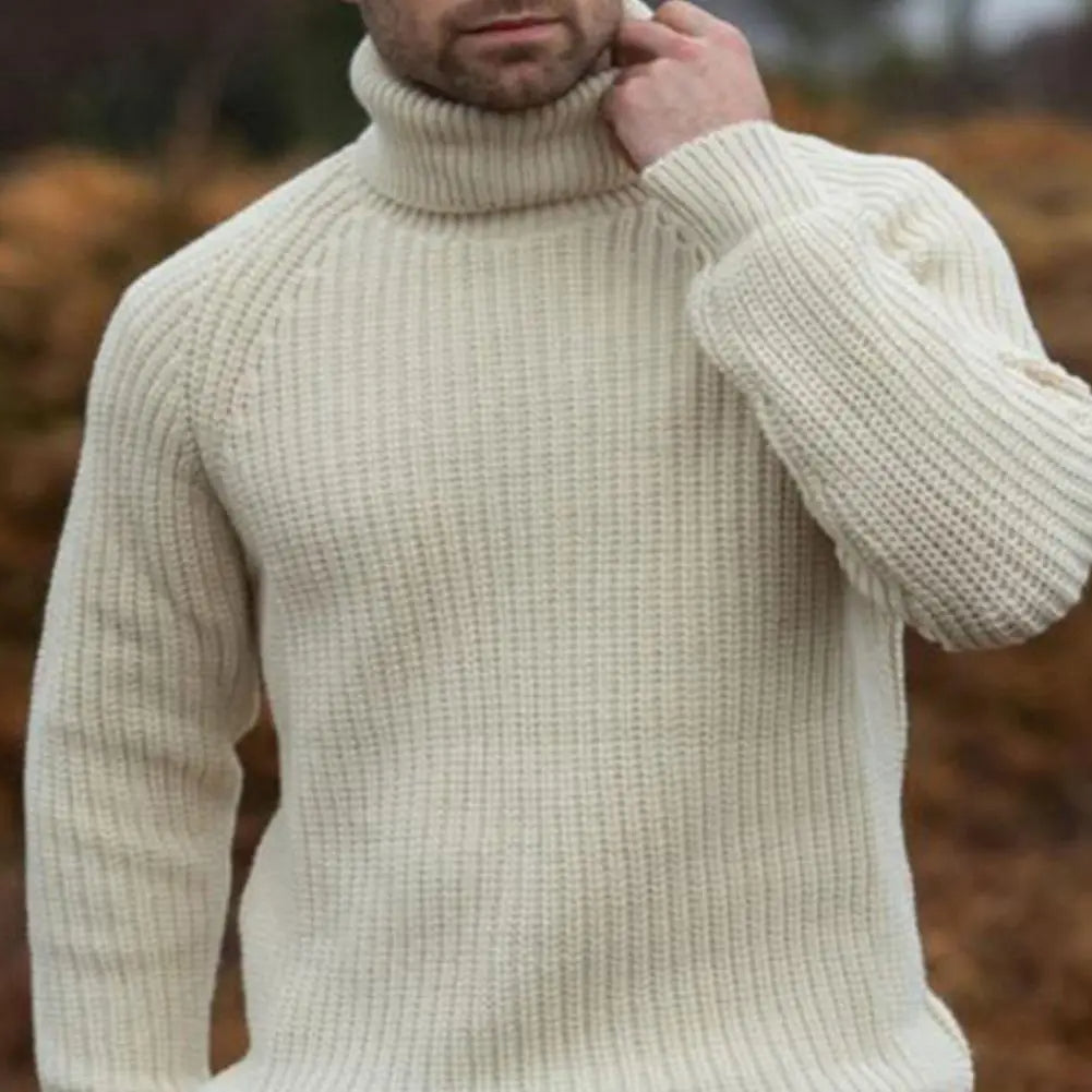 Maglione dolcevita da uomo John: maglia morbida, vestibilità comoda e stile versatile