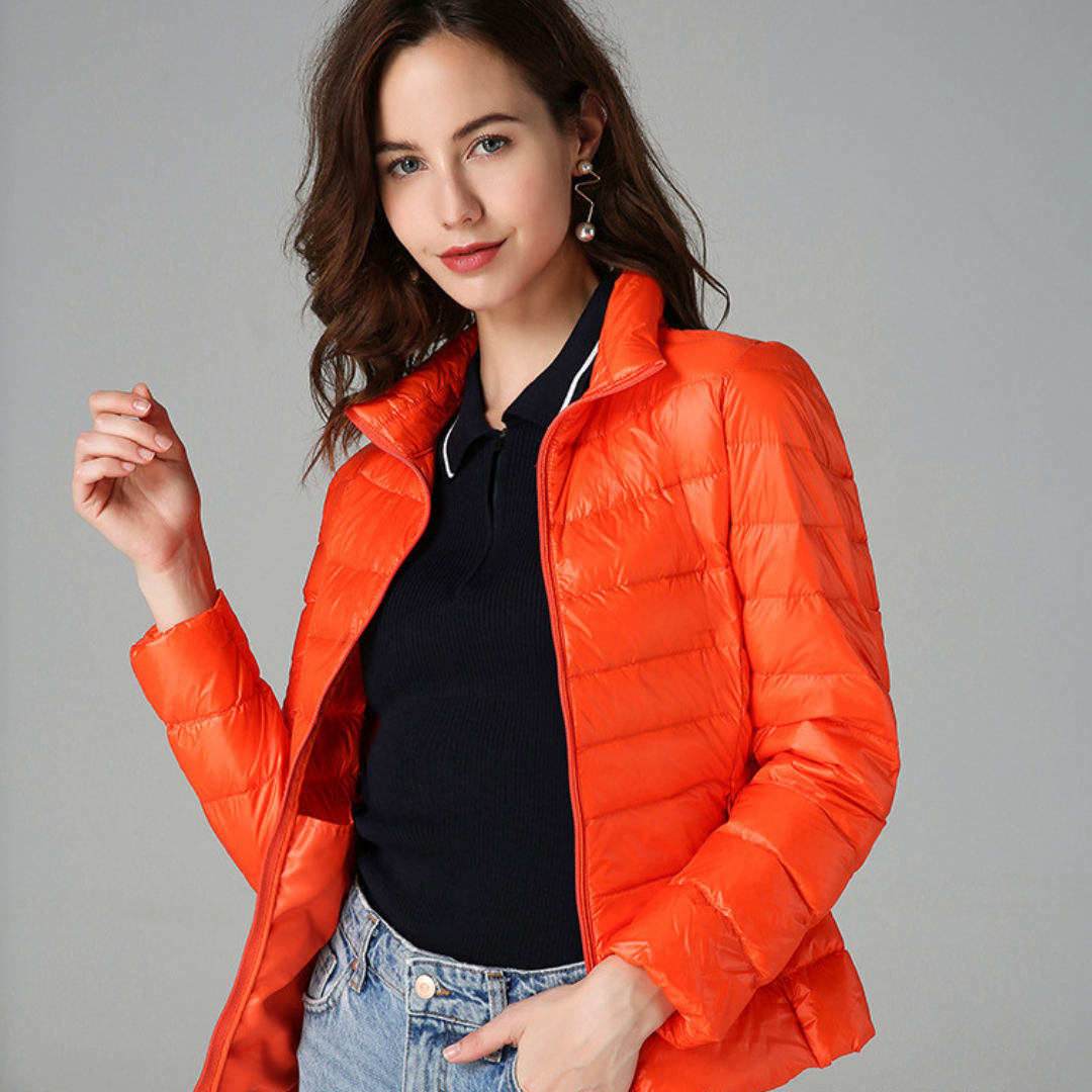 Giacca da donna Aurora: giacca impermeabile ultraleggera e versatile per la mezza stagione