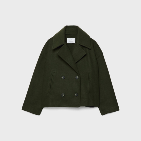 Giacca da donna Addison – Elegante cappotto corto doppiopetto in stile moderno