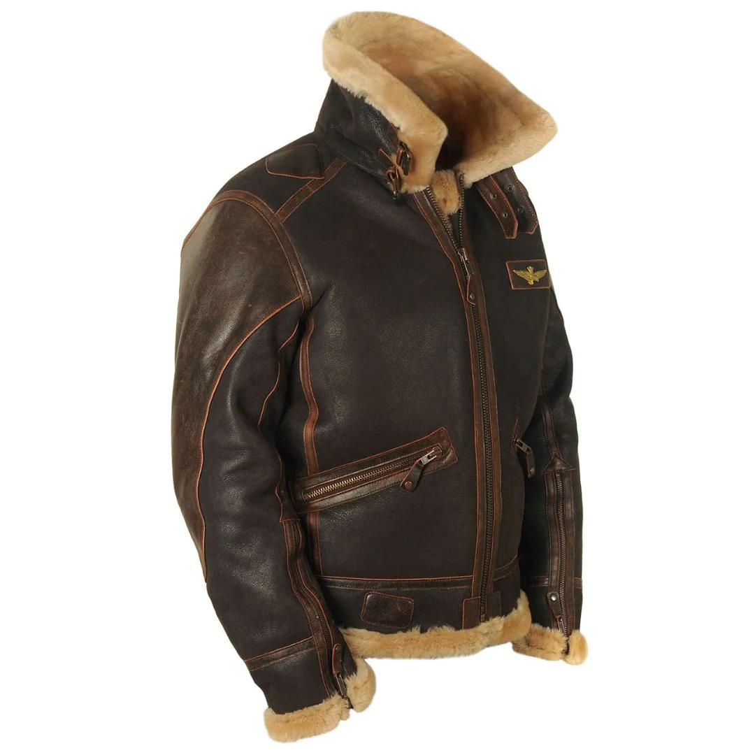 Gian Veste Homme – Veste Aviateur Tendance Moderne & Confortable au Style Intemporel