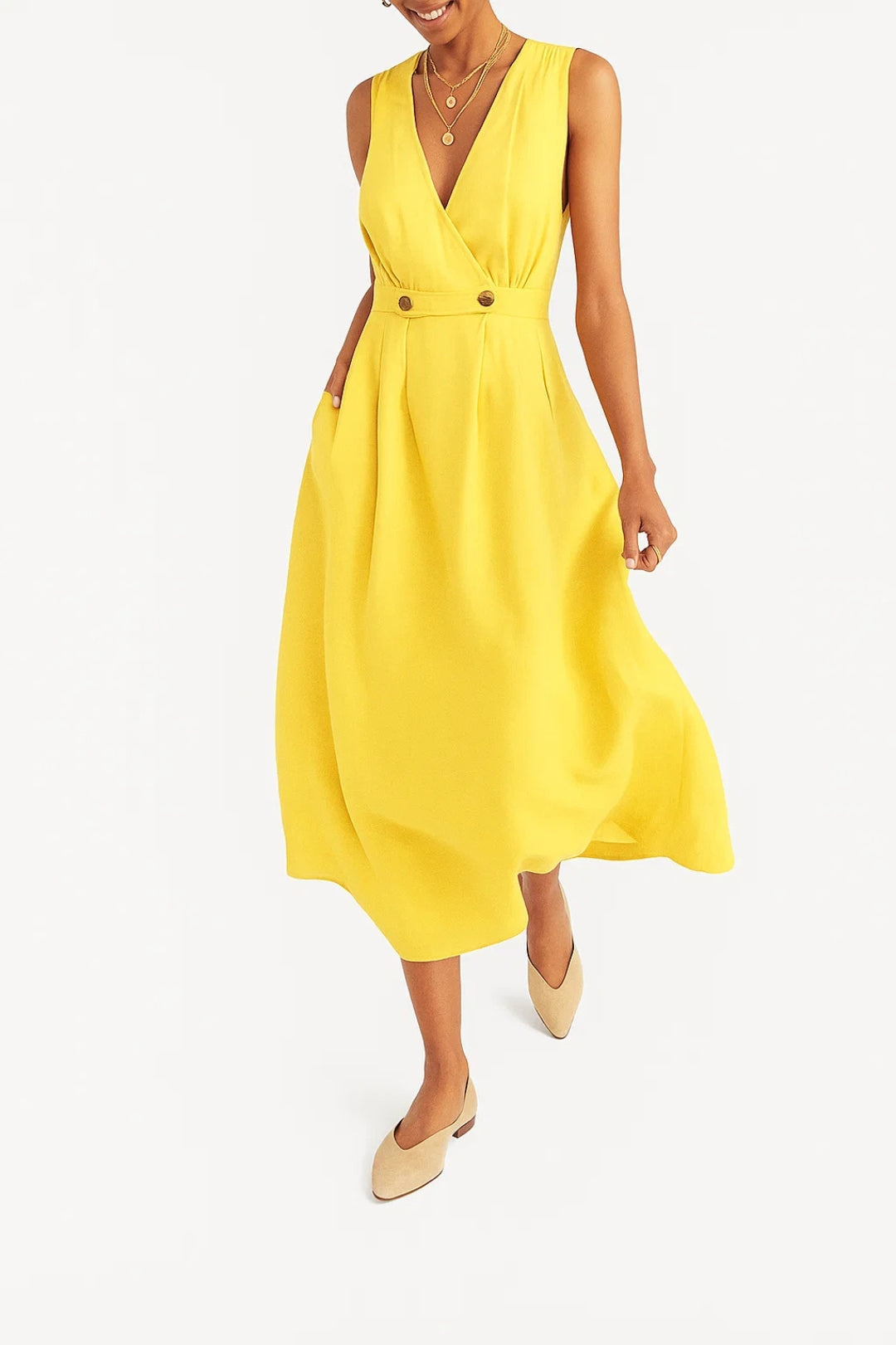 Alicia Robe Femme – Robe en Lin Légère & Respirante avec Coupe Décontractée Été Chic