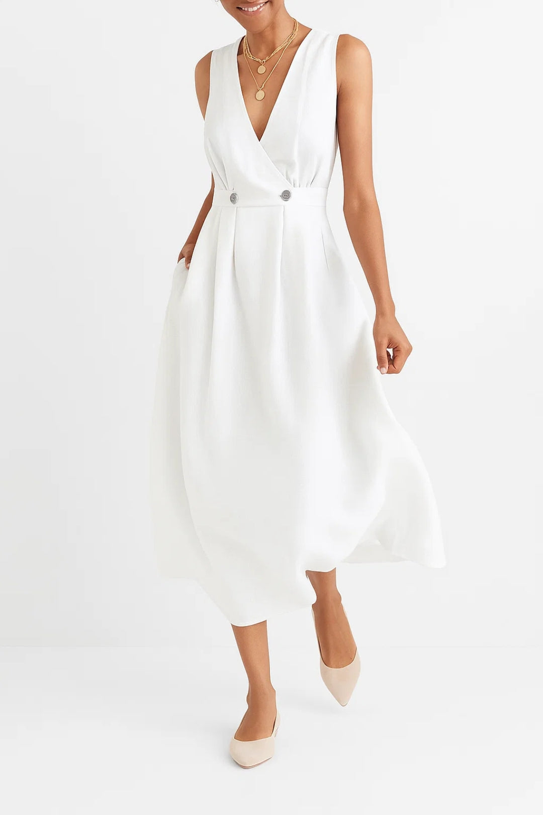 Alicia Robe Femme – Robe en Lin Légère & Respirante avec Coupe Décontractée Été Chic