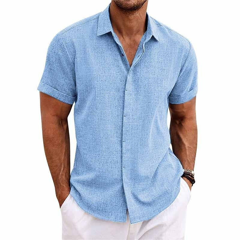 Polo da uomo Joshua - Maniche corte, chiusura con bottoni e vestibilità comoda per l'uso quotidiano