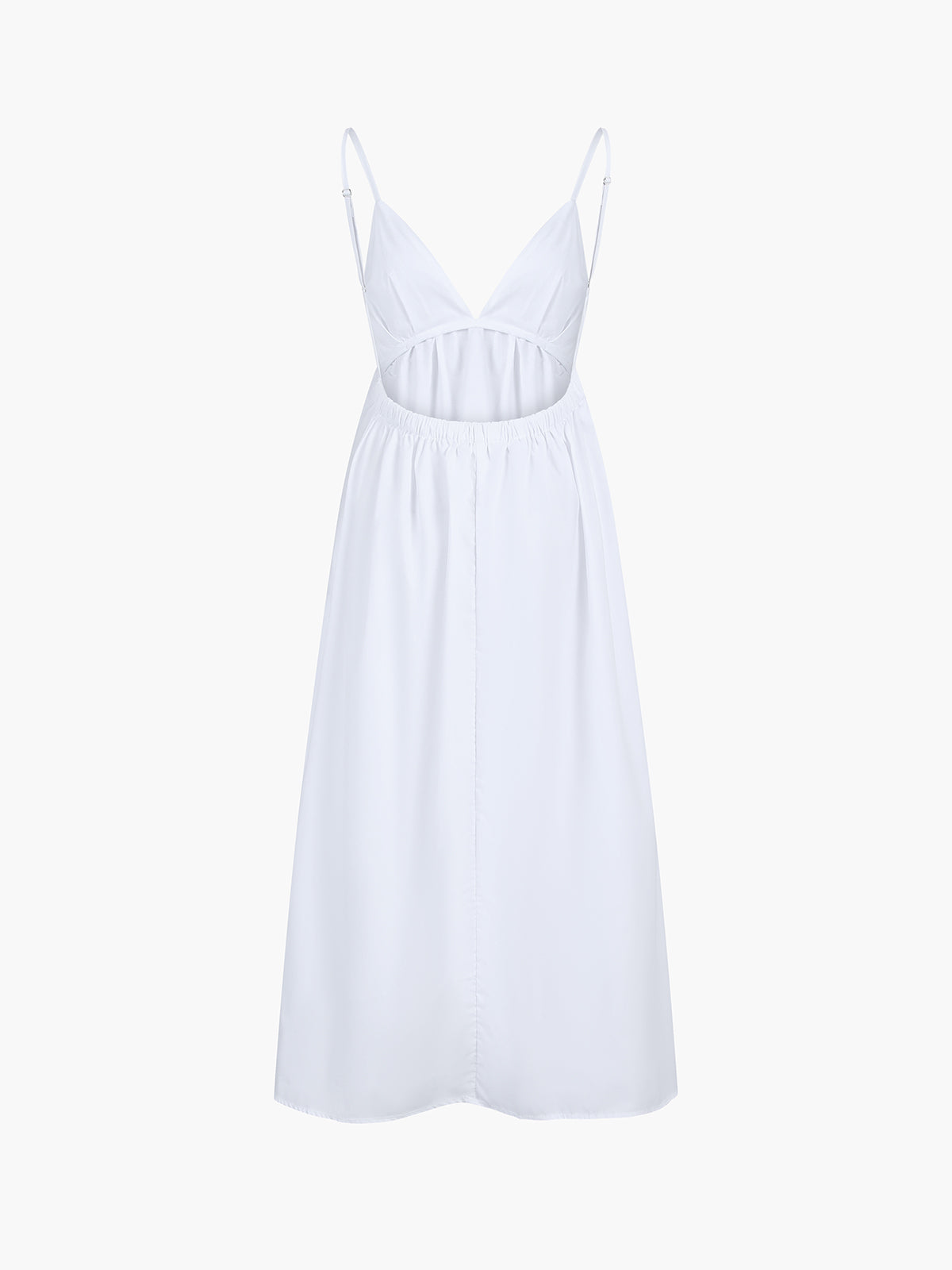 Abito lungo da donna Camille - Abito estivo leggero con schiena scoperta ed elegante taglio fluido
