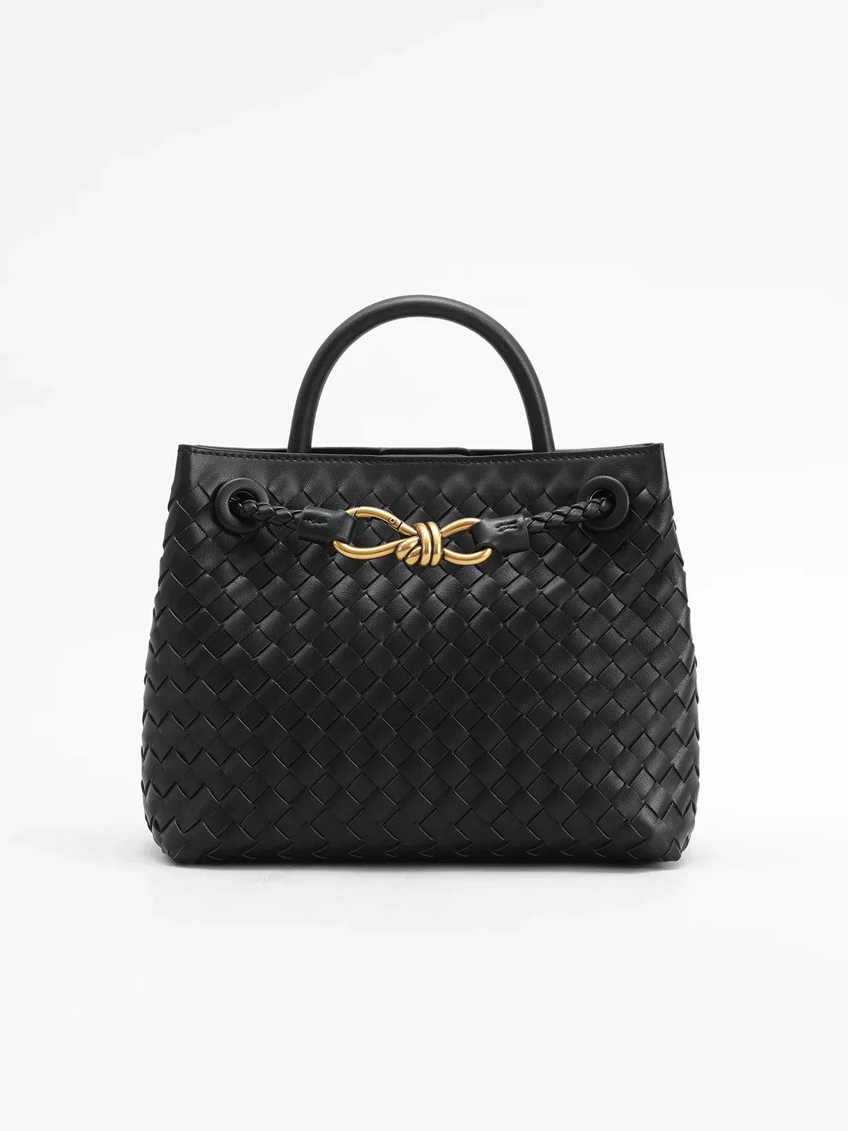 Joline Sac Femme Tissé à la Main – Sac à Main Élégant en Rotin avec Bandoulière Réglable