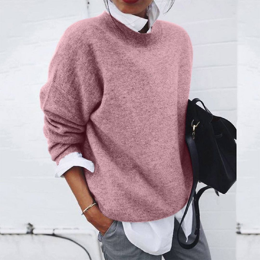 Ella Pull Femme – Sweat Doux à Manches Longues & Coupe Décontractée pour Jours Froids