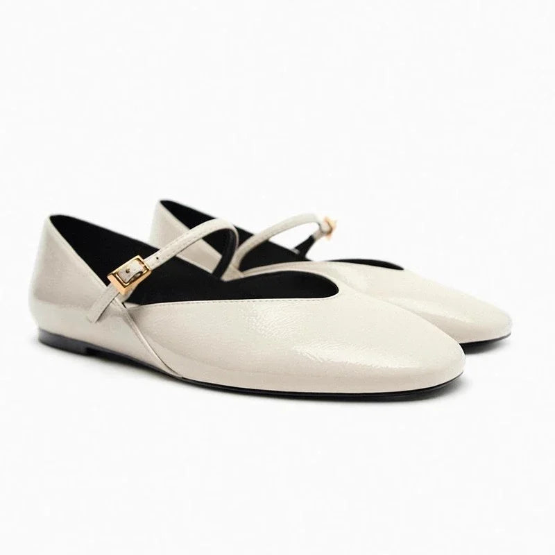 Ballerine da donna Kali - Scarpe eleganti e comode in vernice lucida