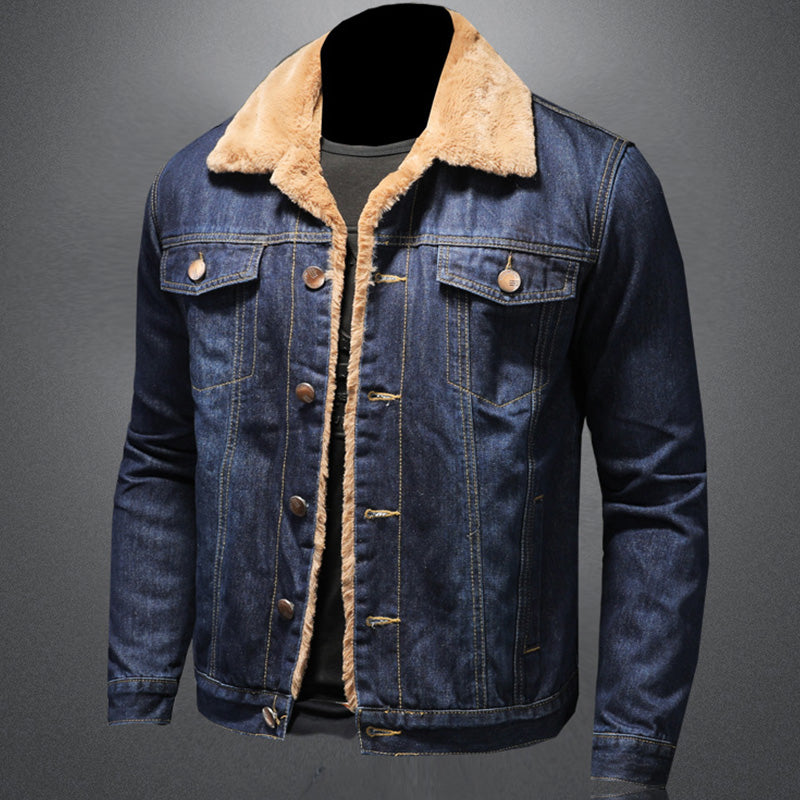 Jackson Veste en Denim Homme – Jeanjacke gefüttert warm im klassischen und modernen Stil