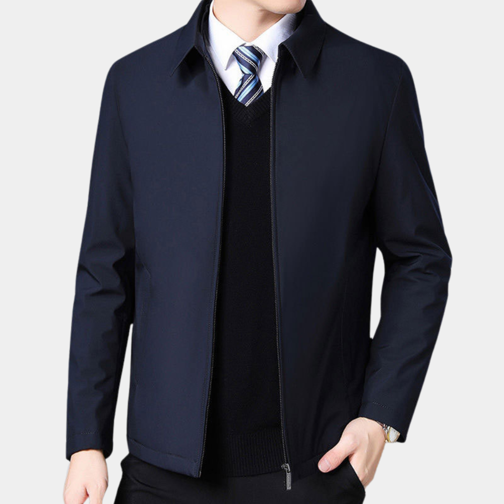 Giacca casual da uomo Sandro: giacca con cerniera casual ed elegante dallo stile senza tempo