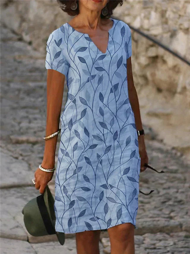 Abito estivo da donna Katy: abito midi sofisticato e leggero per le giornate di sole