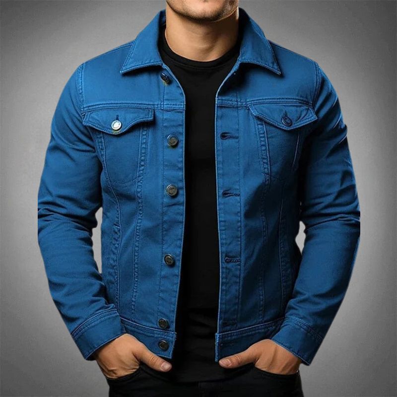 Giacca in denim da uomo Joseph: moderna, casual e versatile