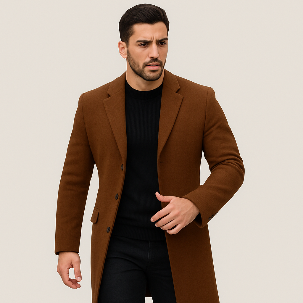 Renji Minimalist Men's Jacket – Modern Japanese Versatile All-Season Jacket