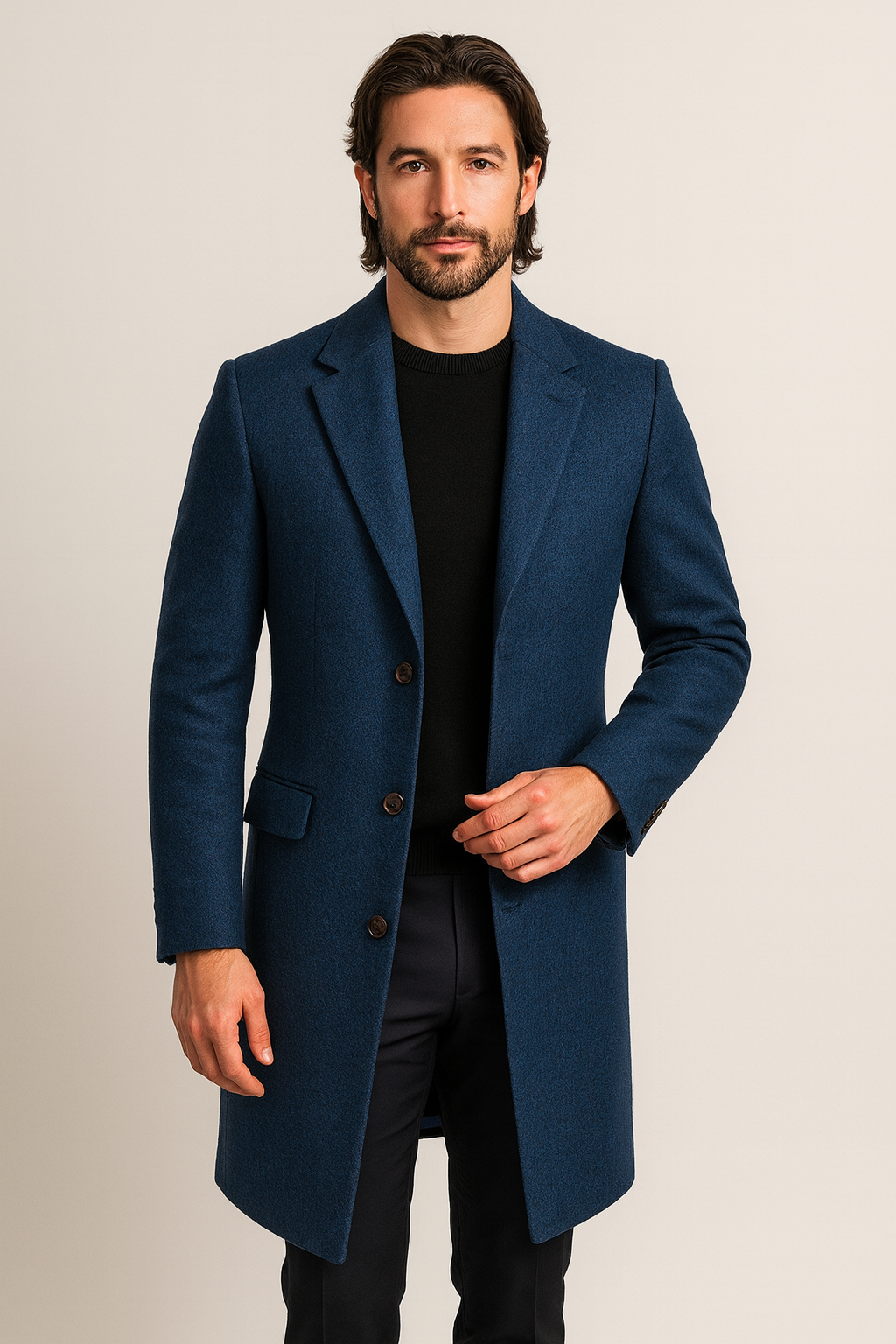 Renji Minimalist Men's Jacket – Modern Japanese Versatile All-Season Jacket