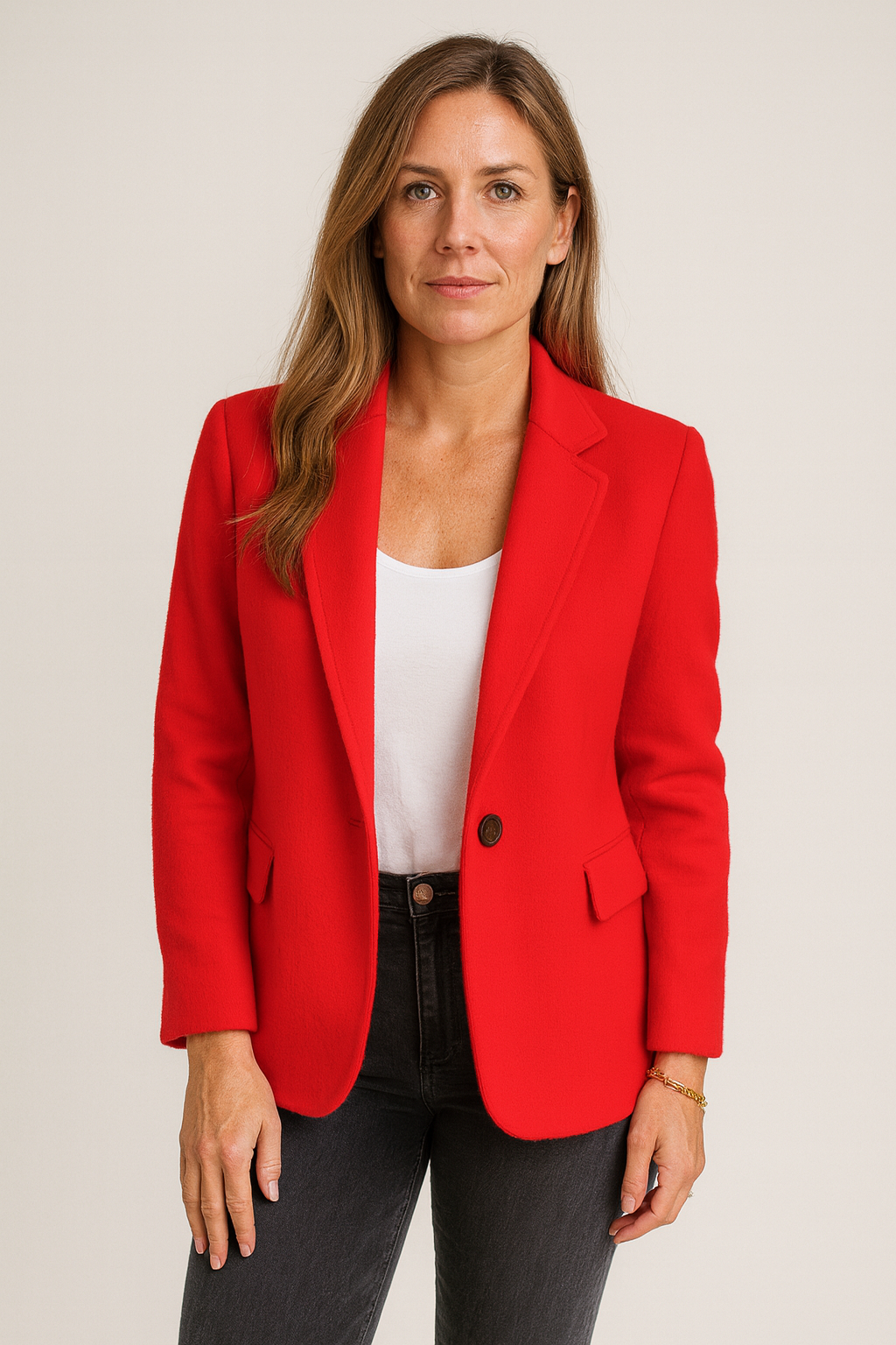 Valentina Manteau Femme – Long Manteau Laine Mélangée Chaud Élégant Coupe Moderne