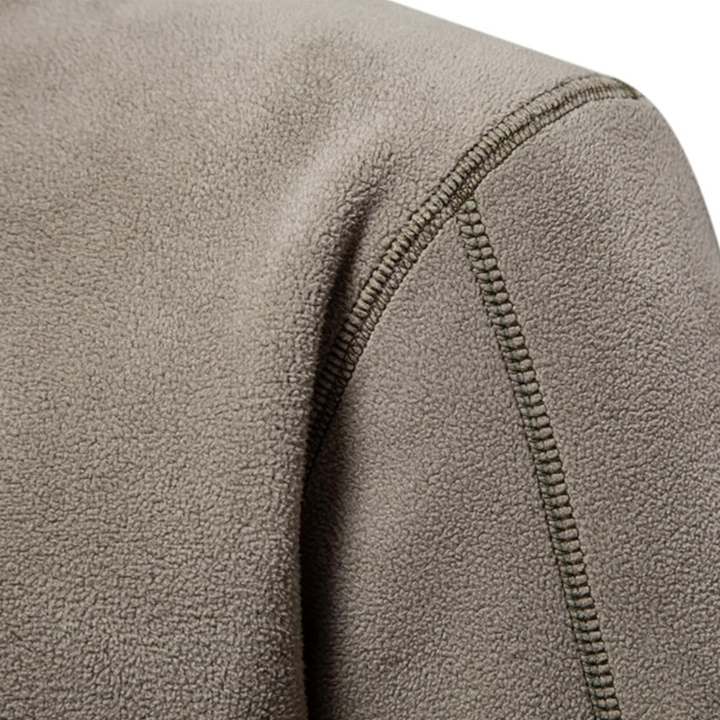 James Pull Homme Laine Zippé – Chaud, Confortable & Élégant avec Doublure Douce