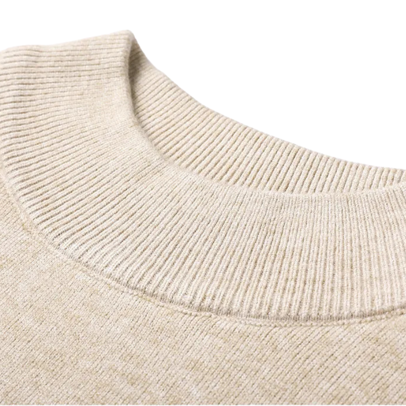 Keneth Pull Homme à Col Roulé – Élégant, Chaud & Confortable en Cachemire Laine Mélangée