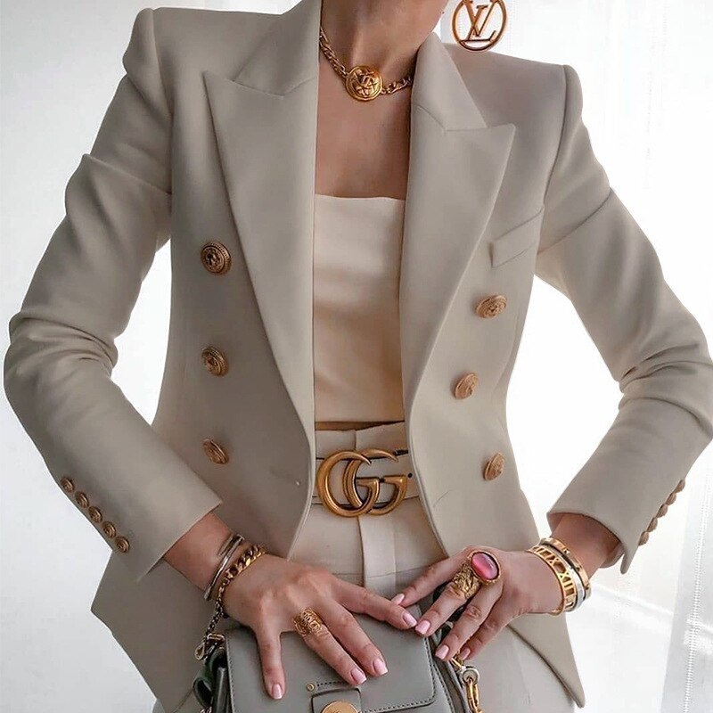 Blazer elegante da donna Hailey: blazer lussuoso e comodo con uno stile versatile e chic