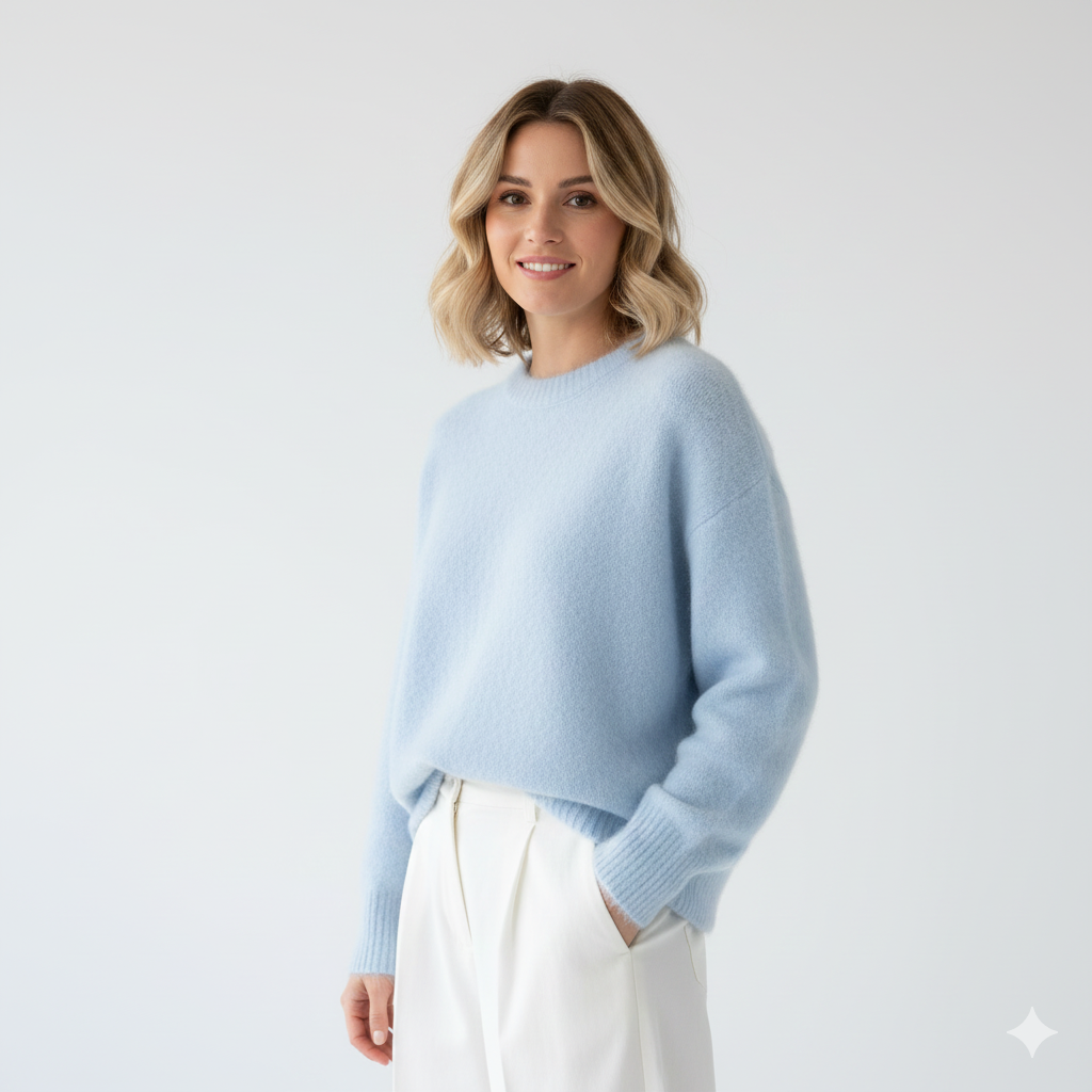 Emgie Maglione Donna Oversize – Maglia Ultra Morbida, Taglio Casual & Stile Elegante