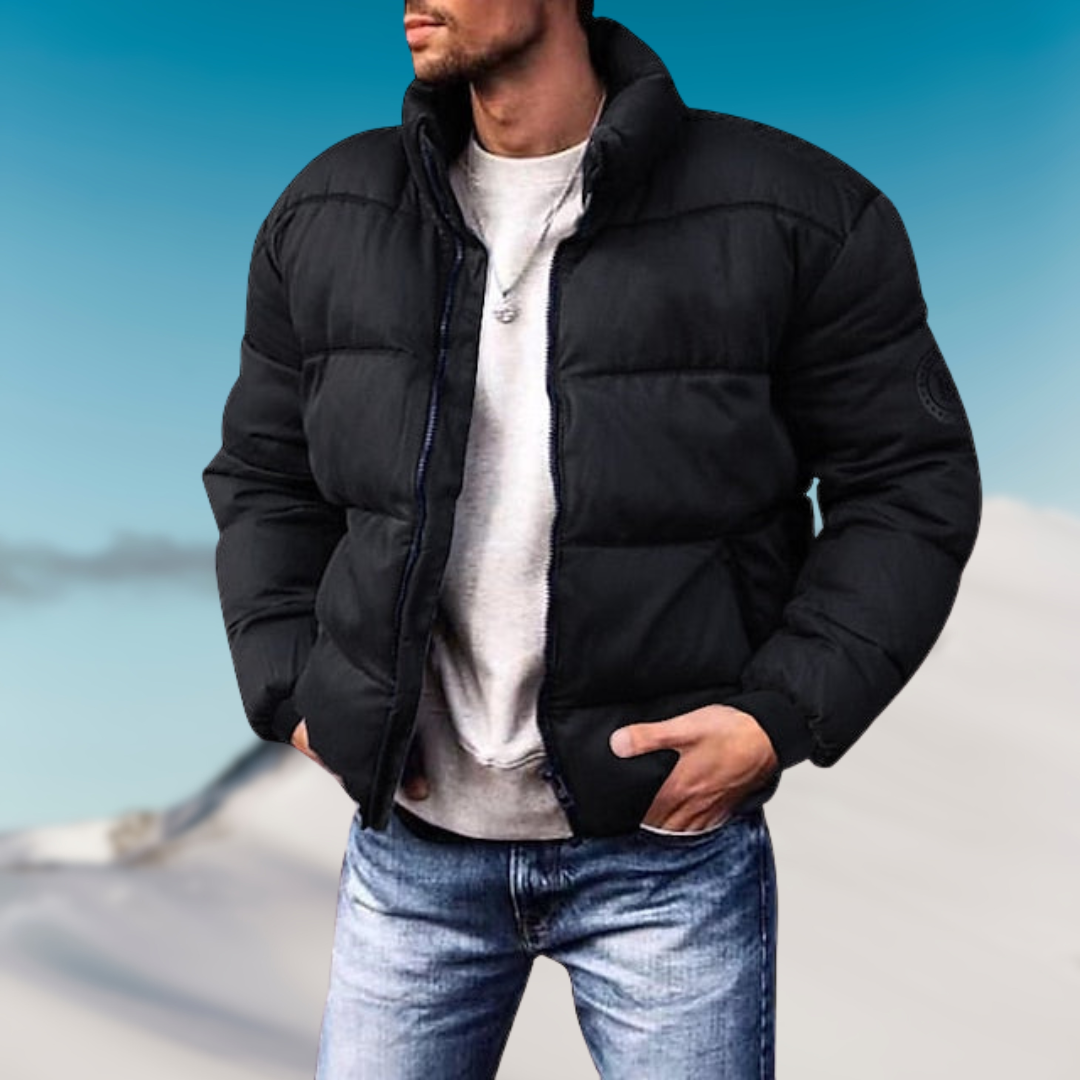 Timo Doudoune d’Hiver Homme – Manteau Matelassé Chaud avec Coupe Moderne pour Temps Froid