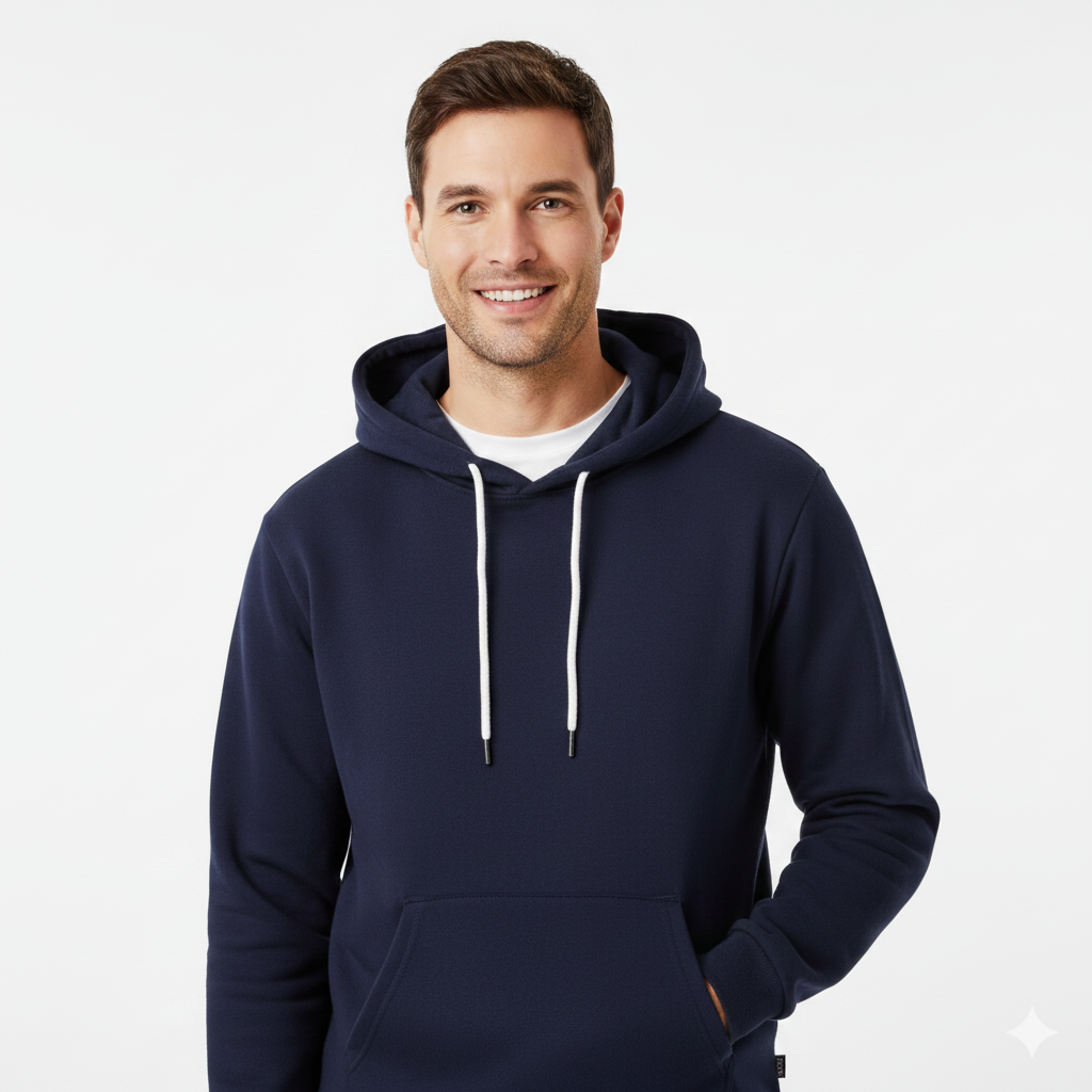 Gaithan Hoodie Unisexe – Sweat à Capuche Doux avec Polaire Chaude & Design Minimaliste