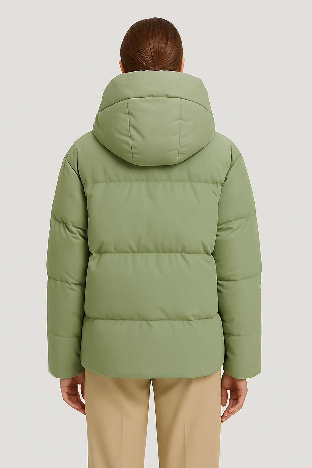 Aida Doudoune Mujer – Caliente, Impermeable con Corte Favorable y Capucha Ajustable