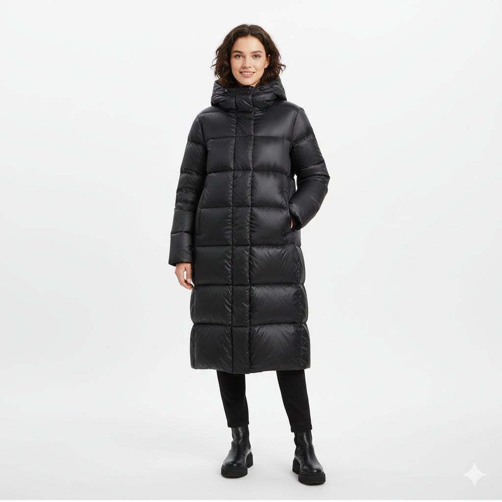 Gillian Doudoune Femme – Manteau Hiver Léger à Duvet Imperméable & Coupe Confortable