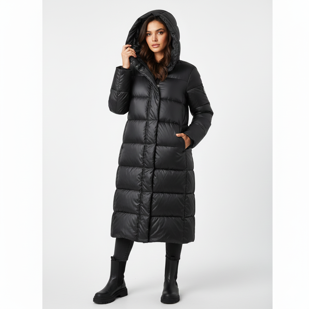 Gillian Doudoune Femme – Manteau Hiver Léger à Duvet Imperméable & Coupe Confortable