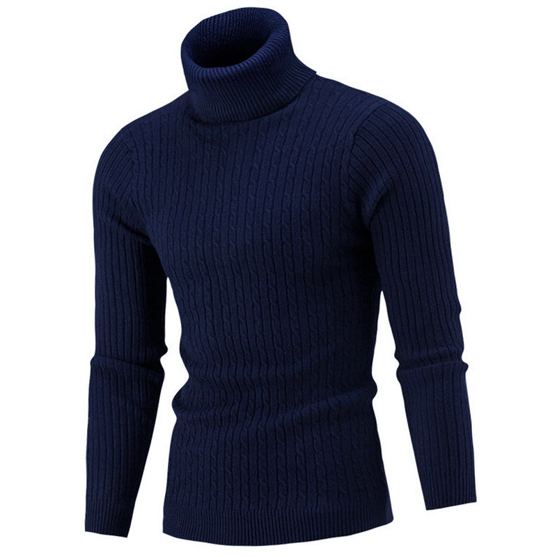 Maglione a collo alto da uomo Klaus: maglieria esclusiva, elegante e confortevole