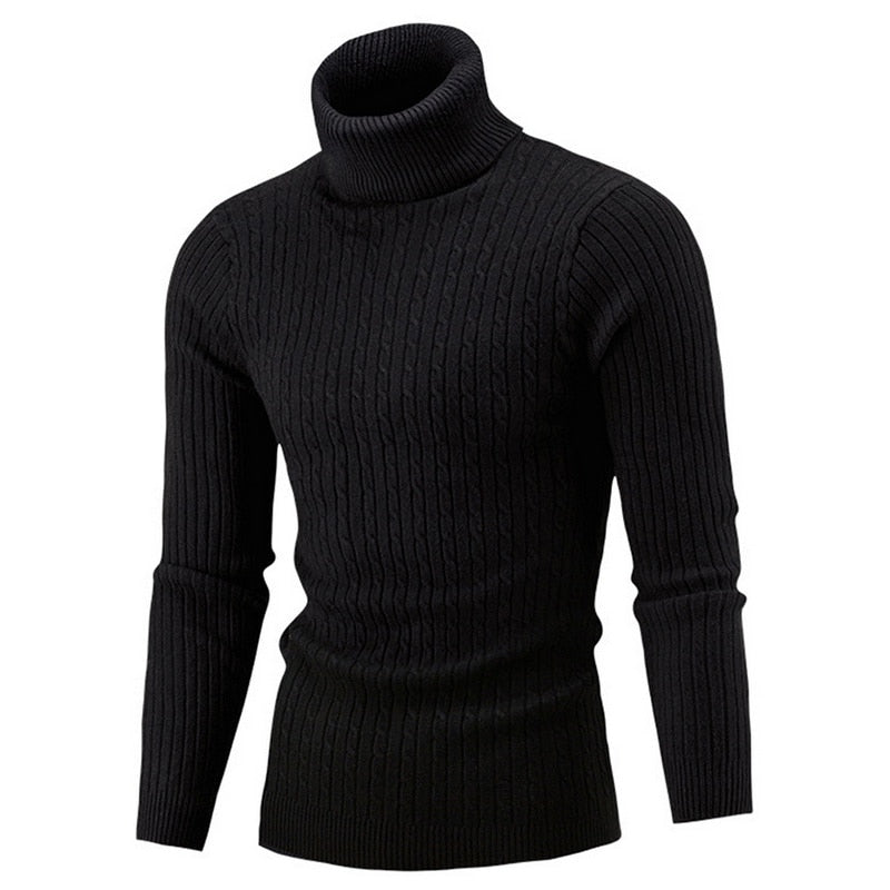 Maglione a collo alto da uomo Klaus: maglieria esclusiva, elegante e confortevole