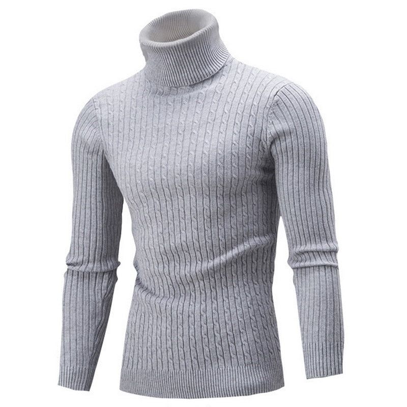 Maglione a collo alto da uomo Klaus: maglieria esclusiva, elegante e confortevole